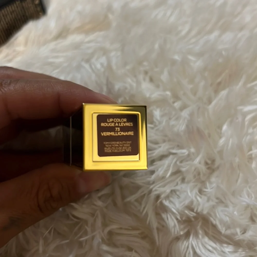 Tom Ford Lip Color 73 Vermillionaire Luxury Lipstick Full Size 3g